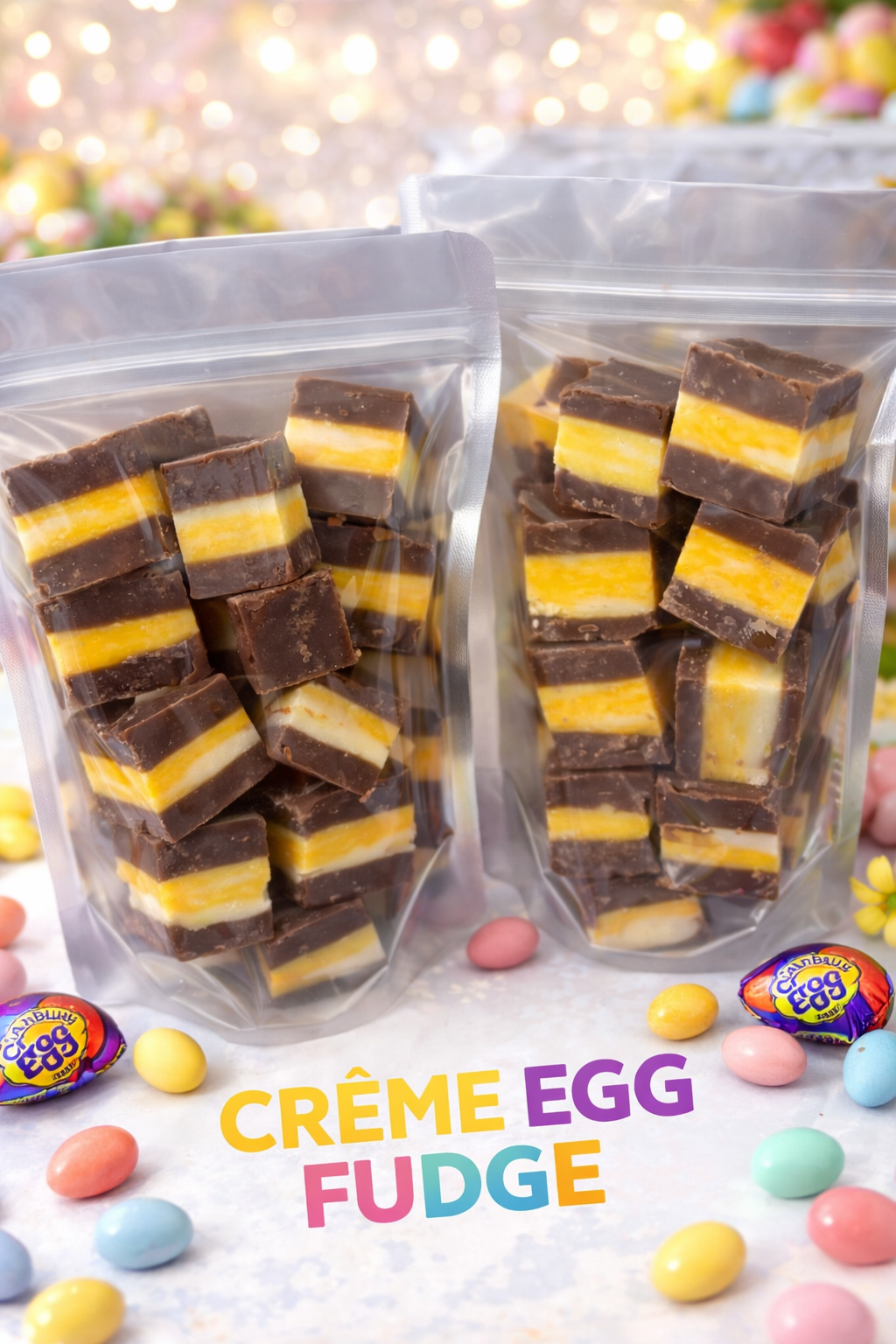 Creme Egg Fudge